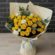 Букет цветов из:  Розы #REPLACE_PRED# Каспийске