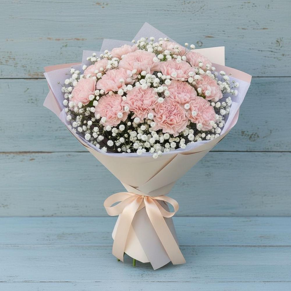 Букет цветов из: Гвоздики в Каспийске