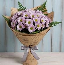 Букет цветов из:  Хризантемы в Каспийске