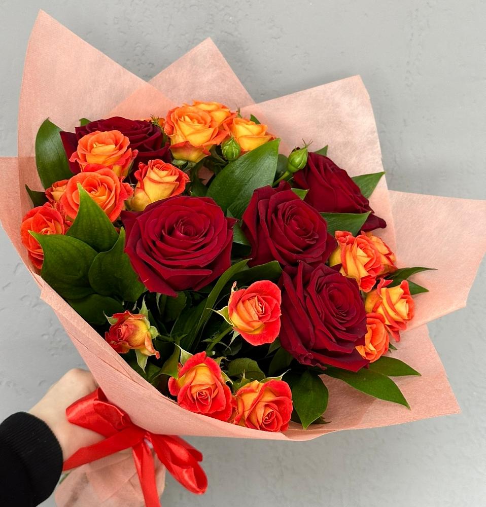 Букет Любовь и восторг в Каспийске