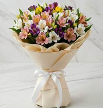 Букет цветов из:  Альстромерии в Каспийске