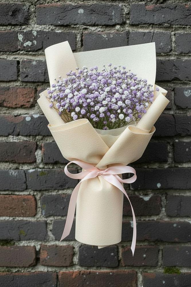 Букет цветов из: Гипсофила в Каспийске