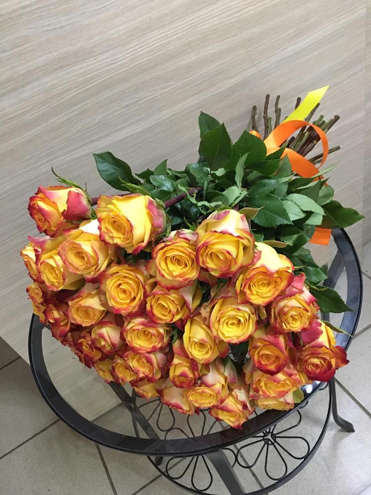 Букет Желтые розы в Каспийске