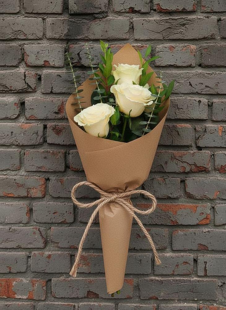 Букет цветов из: Розы в Каспийске