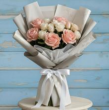 Букет цветов из:  Розы #REPLACE_PRED# Каспийске