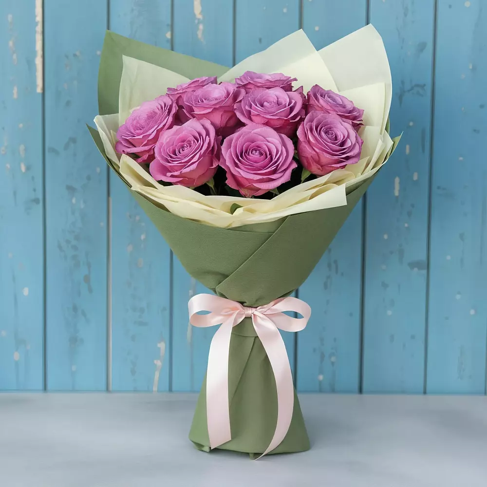 Букет Розы Фёрст Леди в Каспийске