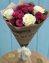Букет цветов из:  Розы в Каспийске