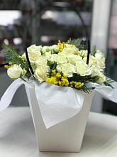 Цветочная композиция из Розы  в Каспийске