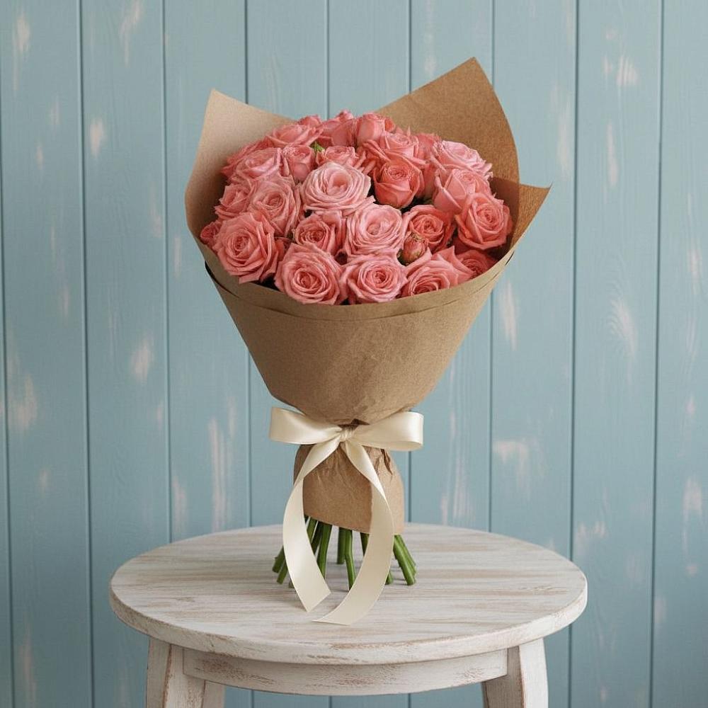 Букет цветов из: Розы в Каспийске