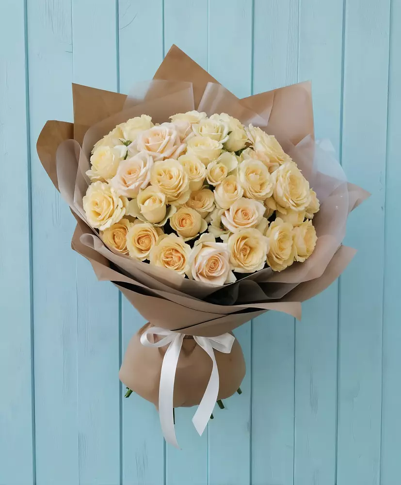 Букет Кремовое облако в Каспийске