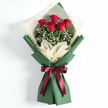 Букет цветов из:  Розы в Каспийске
