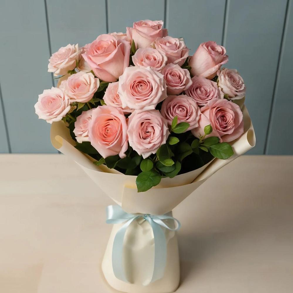 Букет Розовый шарм в Каспийске